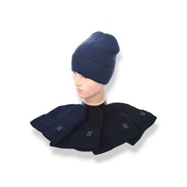 Шапка чоловіча зимова SW035-28 на флісі mix р.56-60 "Angelica" недорого оптом від прямого постачальника