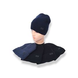 Шапка чоловіча зимова SW035-29 на флісі mix р.56-60 "Angelica" недорого оптом від прямого постачальника