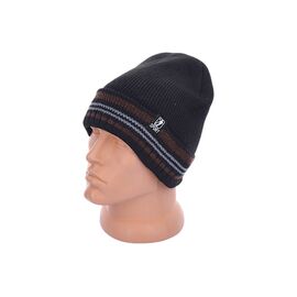 Шапка чоловіча зимова Y617-3 brown р.54-60 "Red Hat" недорого оптом від прямого постачальника