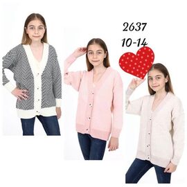 Кофта дитяча на дівчинку 2637 pink р.10-14 "Meloria" недорого оптом від прямого постачальника