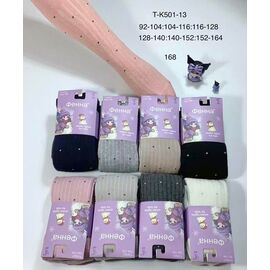 Фотография Колготы детские тёплые на девочку HK501-3 mix р.92-164 "Annet" недорого оптом от прямого поставщика