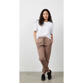 Фотография Штаны спортивные женские тёплые AZ0175 beige р.S-2XL "Annet" недорого оптом от прямого поставщика