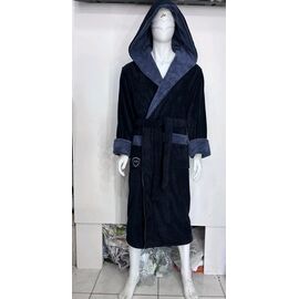 Фотография Халат мужской RL647 navy р.50-58 "HOME STYLE" недорого оптом от прямого поставщика