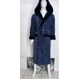 Фотография Халат мужской RL649 blue р.50-58 "HOME STYLE" недорого оптом от прямого поставщика