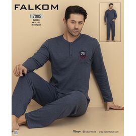 Фотография Пижама мужская 7005 grey р.46-50 "HOME STYLE" недорого оптом от прямого поставщика