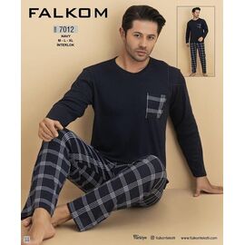 Фотография Пижама мужская 7012 d.grey р.48-52 "HOME STYLE" недорого оптом от прямого поставщика