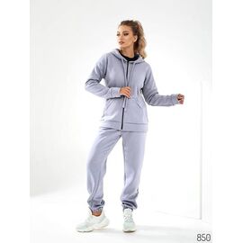 Фотография Костюм спортивный женский 856 l.blue р.44-58 "HOME STYLE" недорого оптом от прямого поставщика