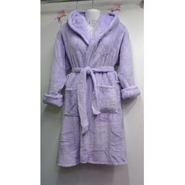 Фотография Халат женский тёплый RL720 lilac р.M-2XL "HOME STYLE" недорого оптом от прямого поставщика