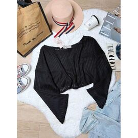 Фотография Топ женский 1605 black р.42-50 "BONJOUR" недорого оптом от прямого поставщика