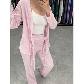 Фотография Костюм женский 1613 l.pink р.42-48 "BONJOUR" недорого оптом от прямого поставщика