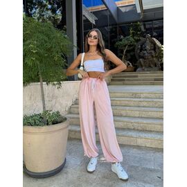 Фотография Штаны спортивные женские 1654 peach р.42-48 "BONJOUR" недорого оптом от прямого поставщика