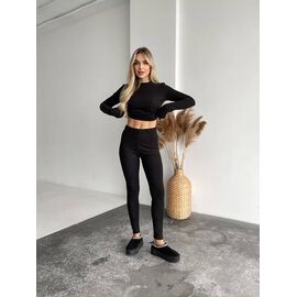 Фотография Темобельё женское 2409 black р.42-48 "BONJOUR" недорого оптом от прямого поставщика