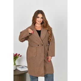 Фотография Кардиган женский 8076 brown р.42-52 "BONJOUR" недорого оптом от прямого поставщика