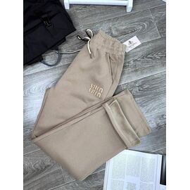 Фотография Штаны спортивные женские тёплые 989 beige р.3XL-7XL "BONJOUR" недорого оптом от прямого поставщика