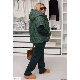 Фотография Женский костюм кофта с брюками на резнике большие размеры р.46-48;50-52;54-56;58-60 (4цв) "VLADA" купить недорого от прямого поставщика