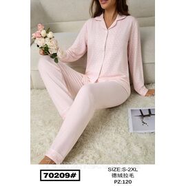 Піжама жіноча байка р-ри S-2XL "FLOWER" купити недорого від прямого постачальника