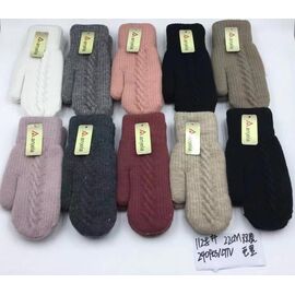 Фотография Варежки для женщин 1128 mix р.6.5-8.5 "Anjela" недорого оптом от прямого поставщика