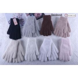 Рукавички жіночі утеплені 2425 mix р.6.5-8.5 "Anjela" недорого оптом від прямого постачальника