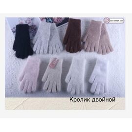 Рукавички жіночі утеплені 2427 mix р.6.5-8.5 "Anjela" недорого оптом від прямого постачальника