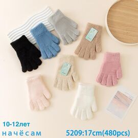 Рукавички дитячі на дівчинку 5209 mix р.10-12 "Anjela" недорого оптом від прямого постачальника