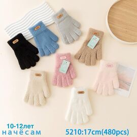Рукавички дитячі на дівчинку 5210 mix р.10-12 "Anjela" недорого оптом від прямого постачальника