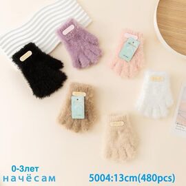 Рукавички дитячі на дівчинку 5004 mix р.0-3 "Anjela" недорого оптом від прямого постачальника