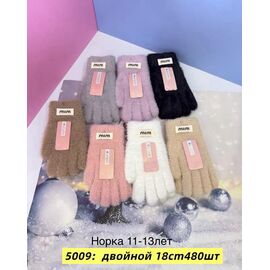 Фотография Перчатки детские на девочку 5009 mix р.11-13 "Anjela" недорого оптом от прямого поставщика