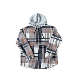 Фотография Рубашка тёплая женская 3171 grey батал р.52-58 "Алия" недорого оптом от прямого поставщика