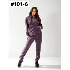 Фотография Костюм спортивный женский 101-6 purple р.44-50 "ZLATA" недорого оптом от прямого поставщика