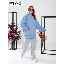 Худі жіноче 17-3 l.blue р.one size "ZLATA" недорого оптом від прямого постачальника