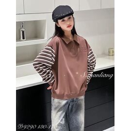 Светер Дитячий на дівчинку 9290 brown р.130-170 "Meloria" недорого оптом від прямого постачальника