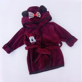 Халат дитячий на дівчинку ML2484 wine р.26-34 "Meloria" недорого оптом від прямого постачальника