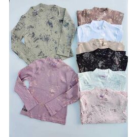 Гольф дитячий на дівчинку 5180 black р.8-14 "Meloria" недорого оптом від прямого постачальника