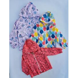 Вітровка дитяча на дівчинку ML2501 white р.6-10 "Meloria" недорого оптом від прямого постачальника