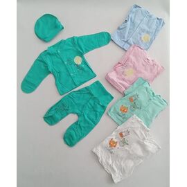 Комплект дитячий на дівчинку ML2527 white р.56-68 "Meloria" недорого оптом від прямого постачальника