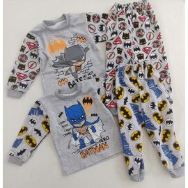 Піжама дитяча тепла на хлопчика ML2541 grey-red р.28-36 "Meloria" недорого оптом від прямого постачальника