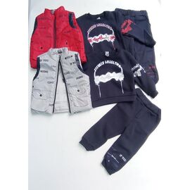 Костюм дитячий спортивний на хлопчика ML2581 red р.2-5 "Meloria" недорого оптом від прямого постачальника