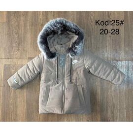 Фотография Курка детская зимняя на девочку 25 beige р.3-6 "Ayden" недорого оптом от прямого поставщика