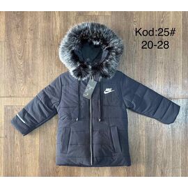 Фотография Курка детская зимняя на девочку 25 navy р.3-6 "Ayden" недорого оптом от прямого поставщика