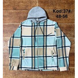 Сорочка жіноча 37 l.blue р.48-56 "Ayden" недорого оптом від прямого постачальника