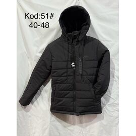 Курка дитяча зимова на хлопчика 51 black р.13-17 "Ayden" недорого оптом від прямого постачальника