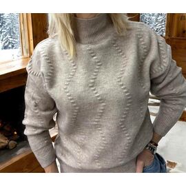 Фотография Свитер женский 24040 l.grey р.46-52 "Elena&Vika" недорого оптом от прямого поставщика