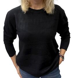 Фотография Свитер женский 25221-1 black р.46-54 "Elena&Vika" недорого оптом от прямого поставщика