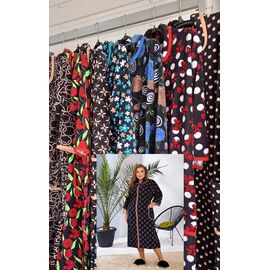 Фотография Халат женский AL37 mix р.50-60 "Alberk" недорого оптом от прямого поставщика