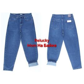 Фотография Джинсы утеплённые женские M0551-5 blue р.31-38 "Relucky" недорого оптом от прямого поставщика