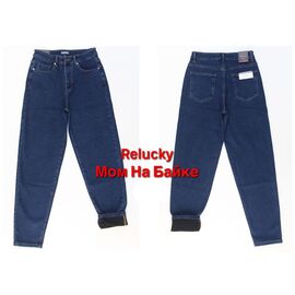 Фотография Джинсы утеплённые женские M541-5 blue р.28-33 "Relucky" недорого оптом от прямого поставщика