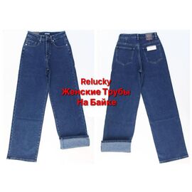 Фотография Джинсы утеплённые женские V235-6 blue р.25-30 "Relucky" недорого оптом от прямого поставщика