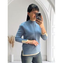 Фотография Свитер женский 24034 l.blue р.42-46 "PULSE" недорого оптом от прямого поставщика