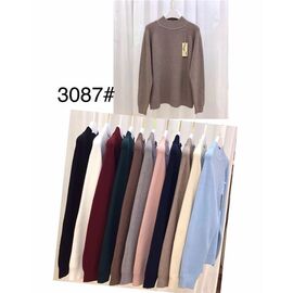 Светр жіночий 3087 l.blue р.48-52 "FLORA" недорого оптом від прямого постачальника