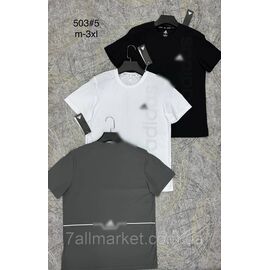 Футболка чоловіча, розміри M-3XL (3 кв) "PROSTOMEN" недорогого від прямого постачальника